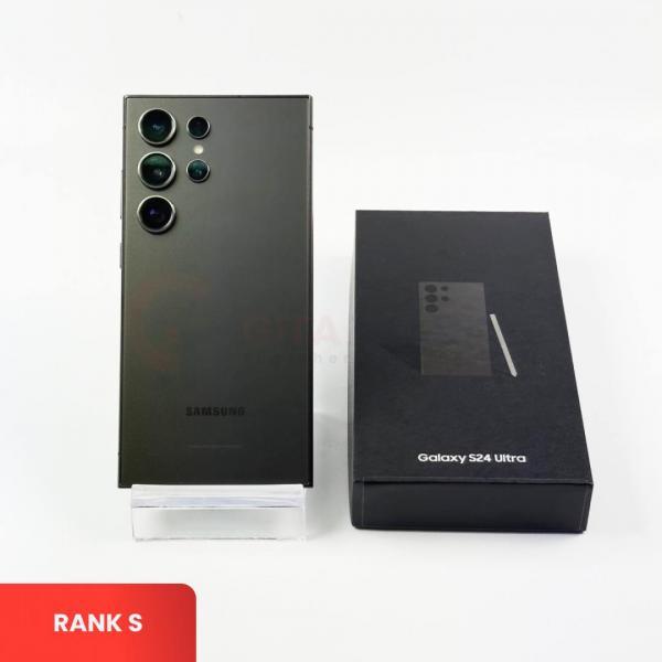 Samsung Galaxy S24 Ultra 5G Titanium Black - SIM Free | ROM: 256GB | RAM: 12GB | IMEI: 350513045420047 | RANK S