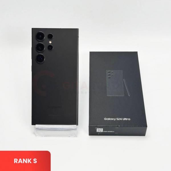 Samsung Galaxy S24 Ultra 5G Titanium Black - SIM Free | ROM: 512GB | RAM: 12GB | IMEI: 352288891212677 | RANK S