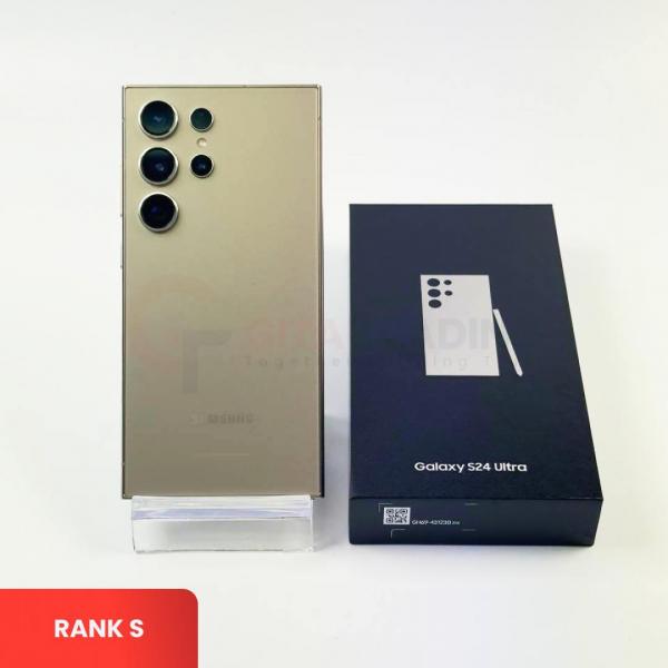 Samsung Galaxy S24 Ultra 5G Titanium Gray - SIM Free | ROM: 256GB | RAM: 12GB | IMEI: 350513040507004 | RANK S