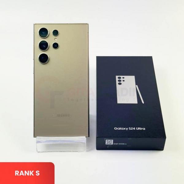 Samsung Galaxy S24 Ultra 5G Titanium Gray - SIM Free | ROM: 256GB | RAM: 12GB | IMEI: 350513043504388 | RANK S