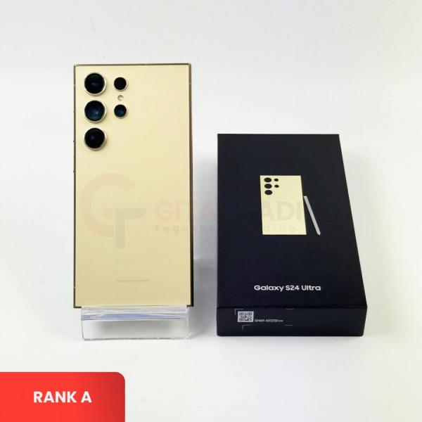 Samsung Galaxy S24 Ultra 5G Titanium Yellow - SIM Free | ROM: 256GB | RAM: 12GB | IMEI: 350513041024025 | RANK A
