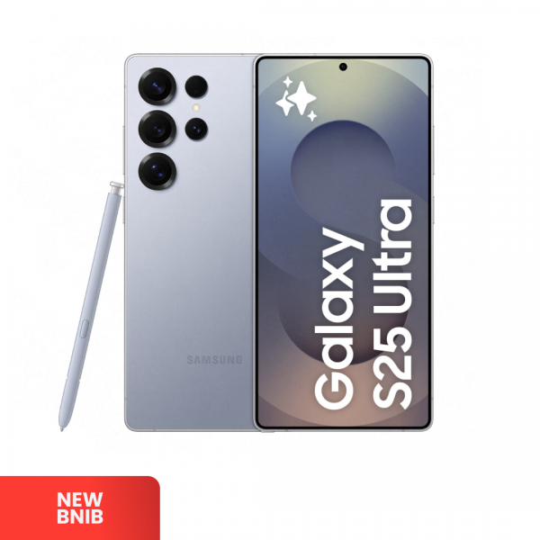 SAMSUNG Galaxy S25 Ultra 5G Titanium SilverBlue - Sim Free | ROM: 512GB| RAM: 12GB | DUAL SIM & SILENT CAMERA | IMEI: 353754571748677 | NEW BNIB