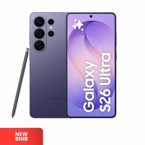 SAMSUNG Galaxy S26 Ultra 5G Cobalt Violet - Sim Free | ROM: 256GB | RAM: 12GB | SINGLE SIM & SILENT CAMERA | IMEI: 351235186033681 | NEW BNIB