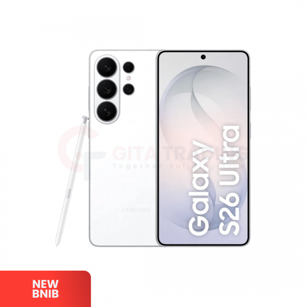 SAMSUNG Galaxy S26 Ultra 5G White - SIM Free | ROM: 256GB | RAM: 12GB | DUAL SIM & SILENT CAMERA | IMEI: 353885924324624 | NEW BNIB