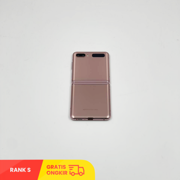 SAMSUNG Galaxy Z FLip 5G SM-F707N/ (256GB/ 8GB/ Mysitic Bronze/IMEI : 355624121588188/ Sim Free) - RANK S