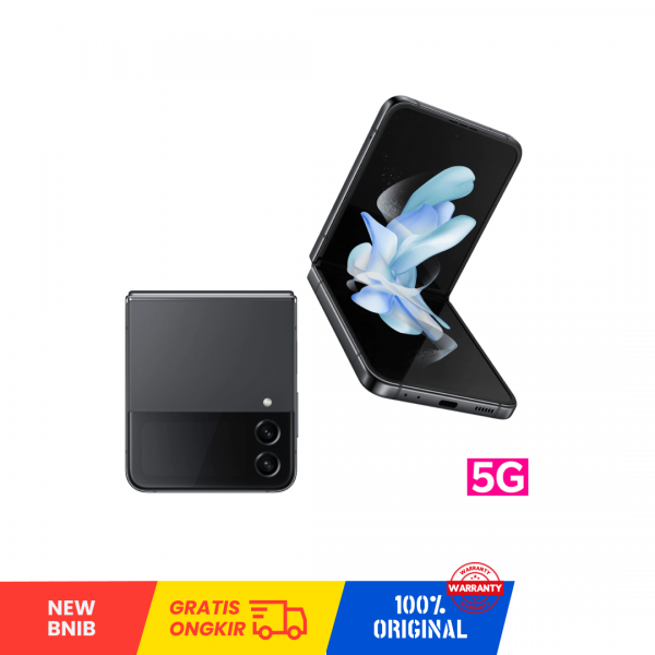 SAMSUNG Galaxy Z FLip4 5G (SILENT CAMERA/ 256GB/ Graphite/ SM-F721B/ 358975992510512/ Sim Free) - 100% NEW BNIB