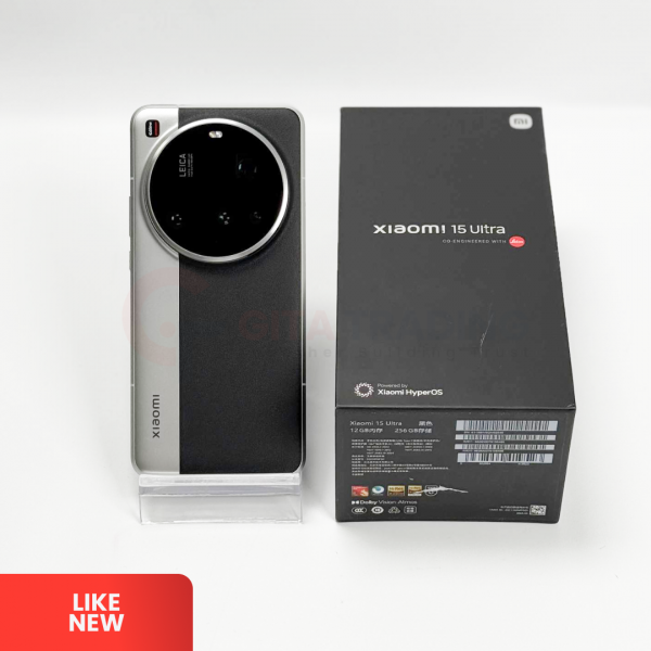 XIAOMI 15 Ultra Black - SIM Free | ROM: 1000GB (1TB) | RAM: 16GB | Dual Sim Fisik | IMEI: 862930079156480 | LIKE NEW