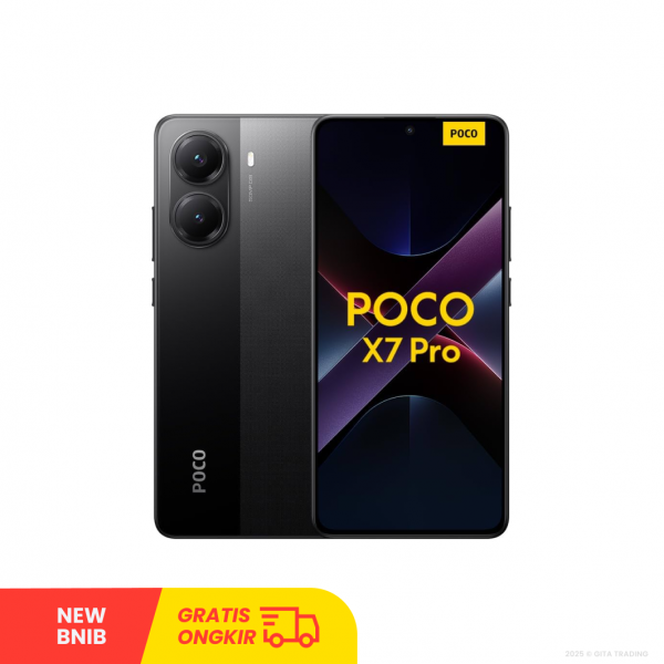 Xiaomi POCO X7 PRO 5G Black - SIM FREE | ROM: 512GB | RAM: 12GB | Dual Sim | IMEI: 864680077948267 | BNIB