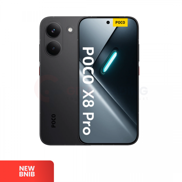 Xiaomi POCO X8 PRO 5G Black - SIM FREE | ROM: 512GB | RAM: 12GB | Dual Sim | IMEI: 866132083205041 | BNIB