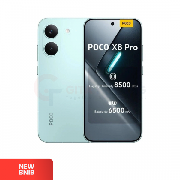 Xiaomi POCO X8 PRO 5G Mint Green - SIM FREE | ROM: 512GB | RAM: 12GB | Dual Sim | IMEI: 864812088385946 | BNIB